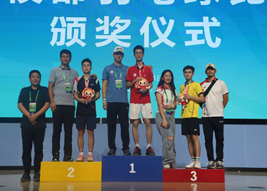 我校学子在安徽省第十五届运动会高校部羽毛球比赛中喜获佳绩