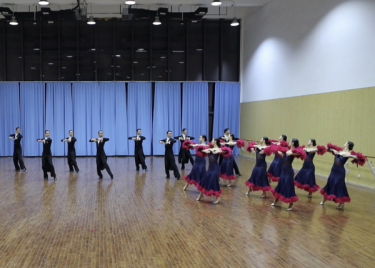 我校体育舞蹈队在2023年中国大学生体育舞蹈（团体舞）线上赛中喜获佳绩